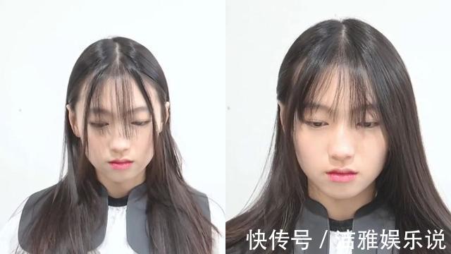 刘海|自己剪遮肉小脸刘海!把握发型师比例13,所有脸型都变鹅蛋脸