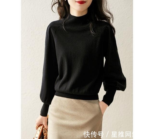 慵懒|今冬又火了一种穿搭:叫“慵懒风毛衣”+半身裙,比穿旗袍还洋气