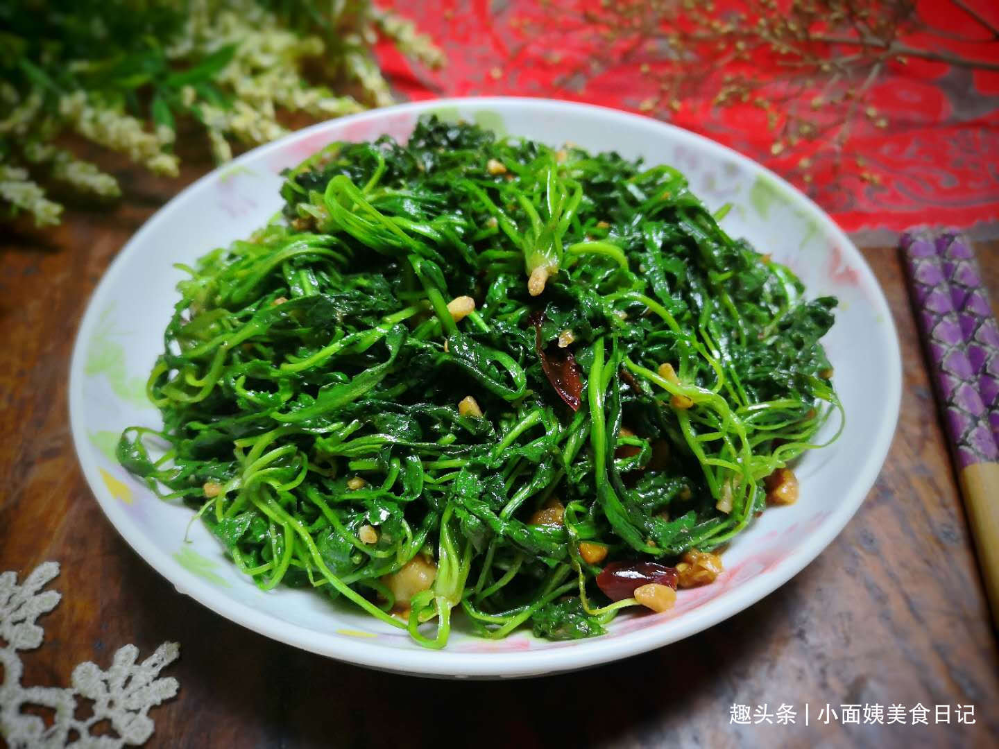 秋天，抓紧吃此菜，鲜嫩翠绿特下饭，3元一斤，再不吃就过时了！