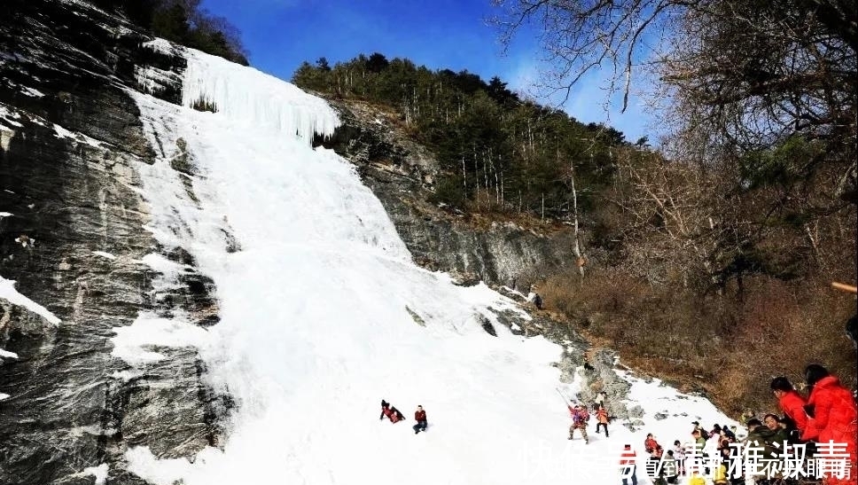 原始|徒步穿越秦岭绝美分水岭——越岭谷，百米冰瀑带你领略原始之美