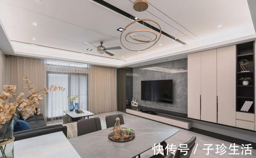 灰阶|一百三十平装修案例丨一层一层剥开你的心，一点一点发现家的美
