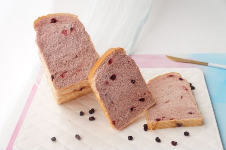 新手容易上手的紫薯蓝莓吐司，1次发酵简单又省事，美味又松软