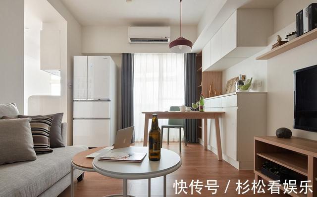 两居室|小户型房子的正确打开方式,清新精致的北欧两居室,想要拥有