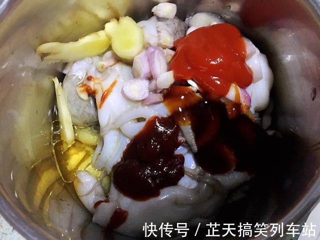 烧烤|墨鱼营养高，做成酱烤墨鱼，香味浓郁，全家都爱吃