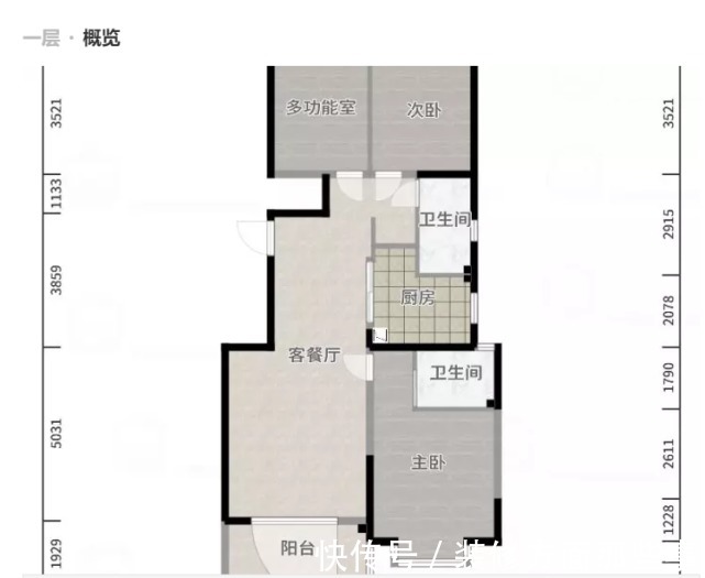色调|113平北欧风三居室,特别敞亮大气
