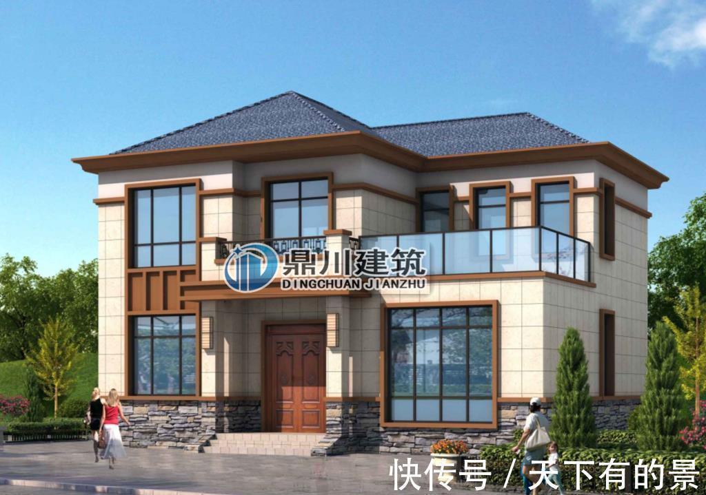 占地面积|农村别墅千千万，还是二层好，5款二层农村别墅，建房好户型