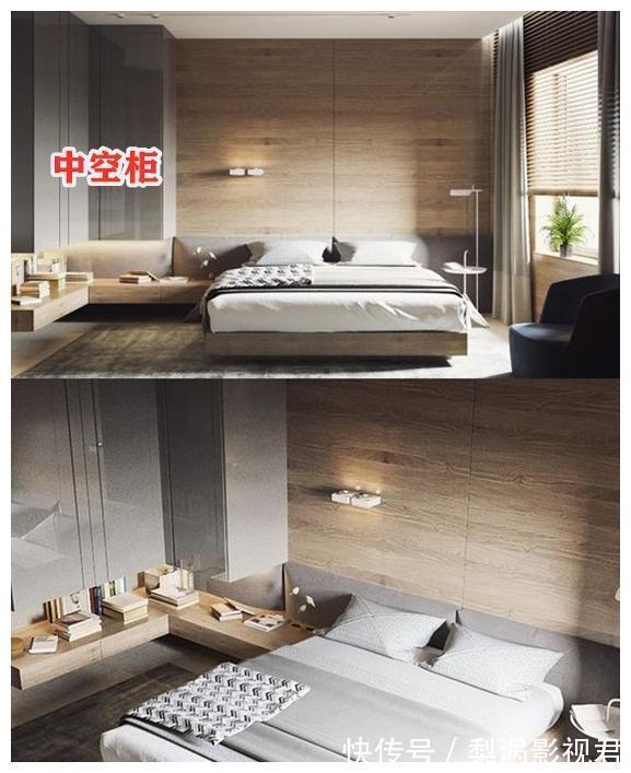 卧室|悄悄把床头柜延伸1米后，不知道有多爽，节省空间还省买书桌的钱