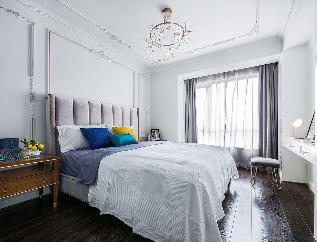 婚房|80平的三居室，加入法式的浪漫元素，打造90后小夫妻喜欢的婚房