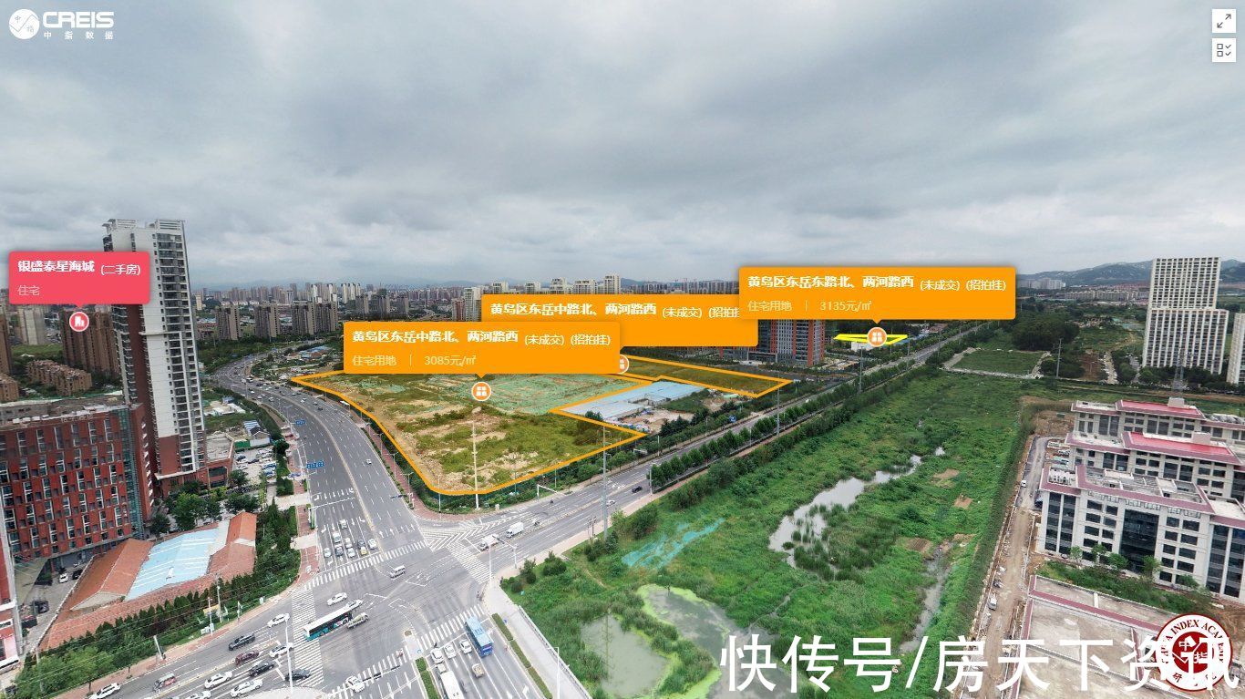 金茂|揽金90.78亿!华润、金茂、融创西发、万科、和达、黑卓、福瀛等多家房企瓜分黄岛35宗地块