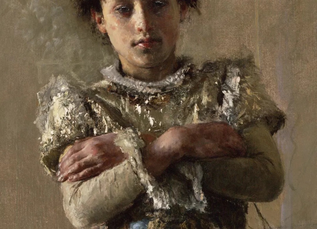 十九世纪!十九世纪意大利现实主义画家曼奇尼