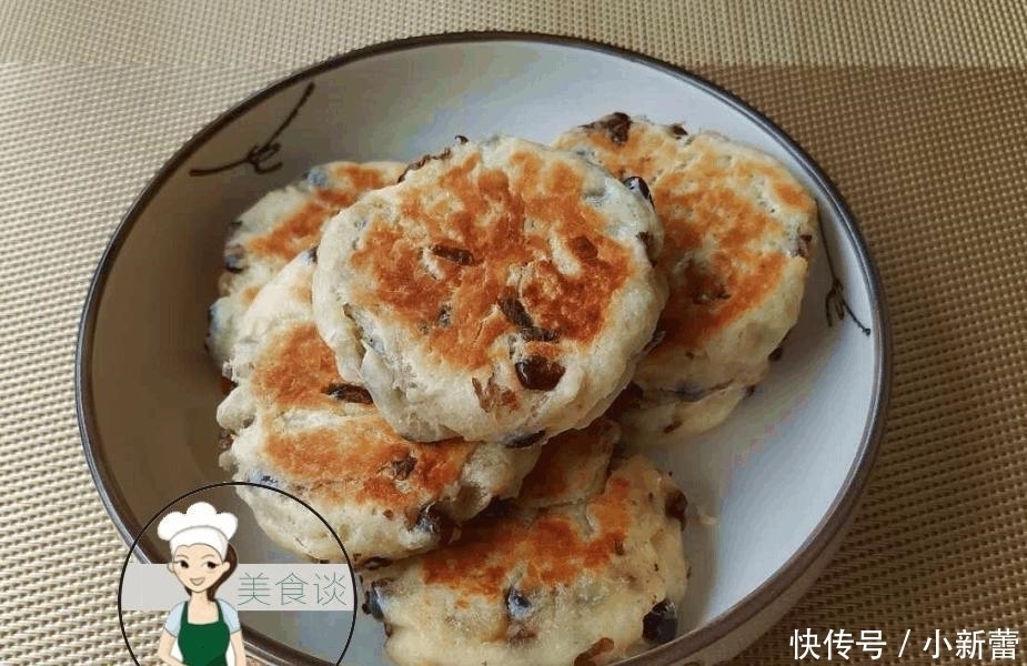 酥脆|儿子看我做这饼满脸嫌弃, 出锅后争着吃, 酥脆香甜, 还怨我做少了