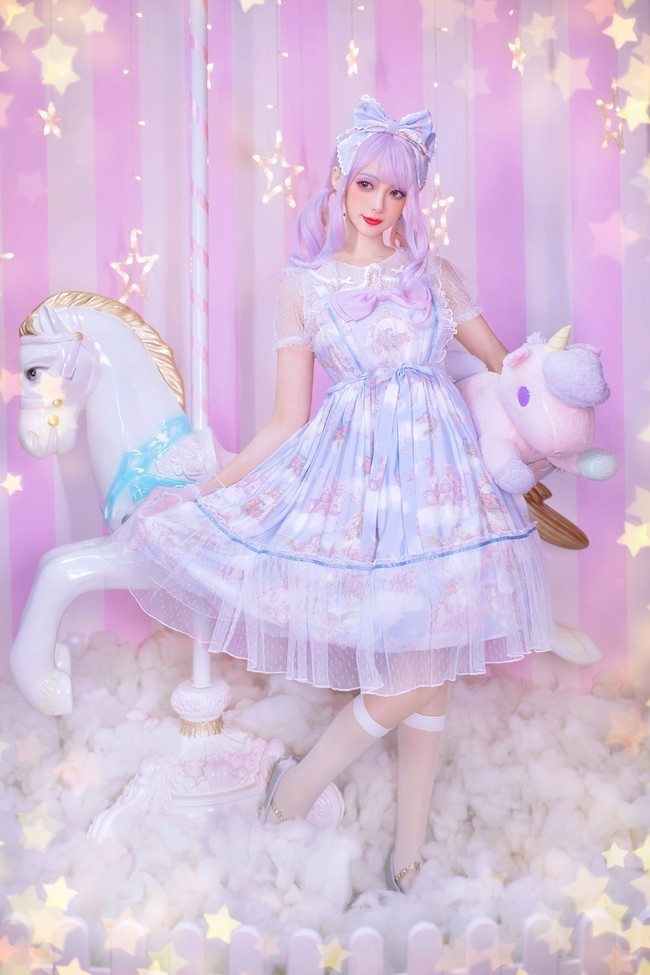 Lolita|Lolita:云阶花园,夏日蜜桃