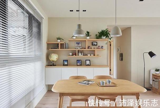 实用|如何拥有高颜值的小户型这套80平原木风设计,玄关就很惊艳