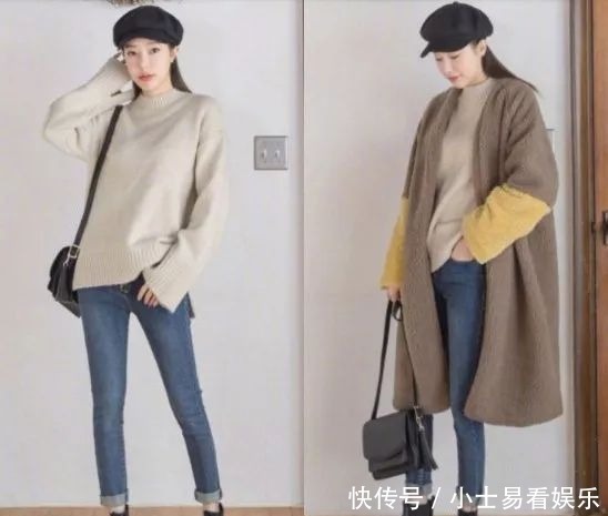 穿搭丨34套极简干练的冬日搭配