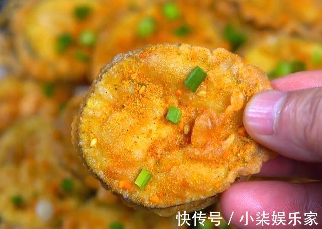 茄子不要再红烧了，教你独特新吃法，外酥里嫩，一口一个特别过瘾