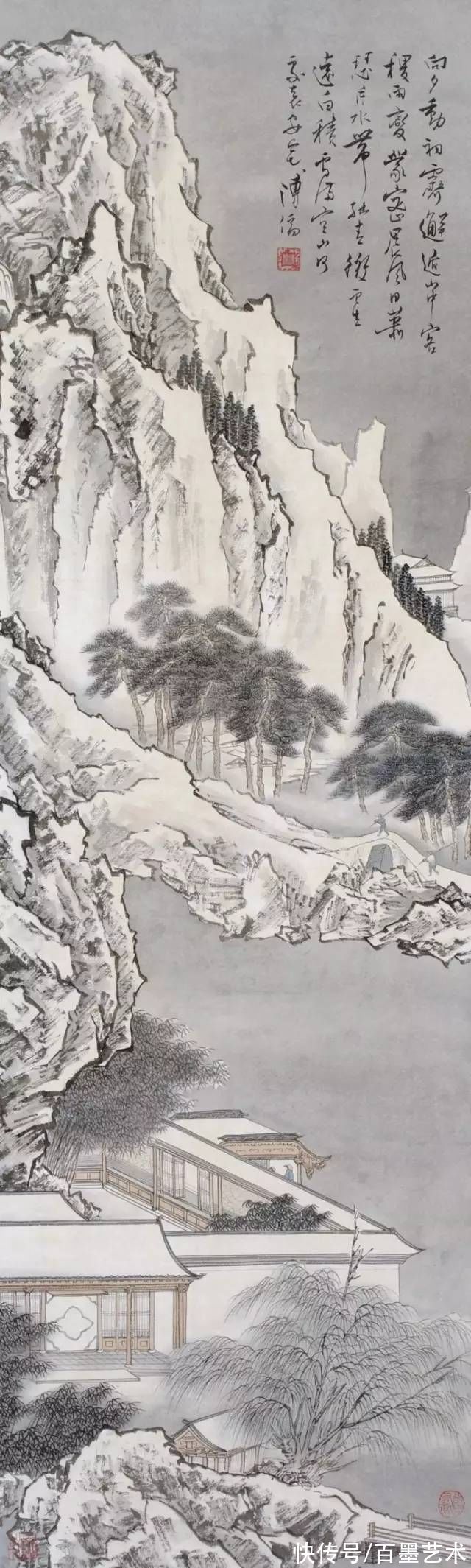 溥心畲！名家 | 画雪景，他第一