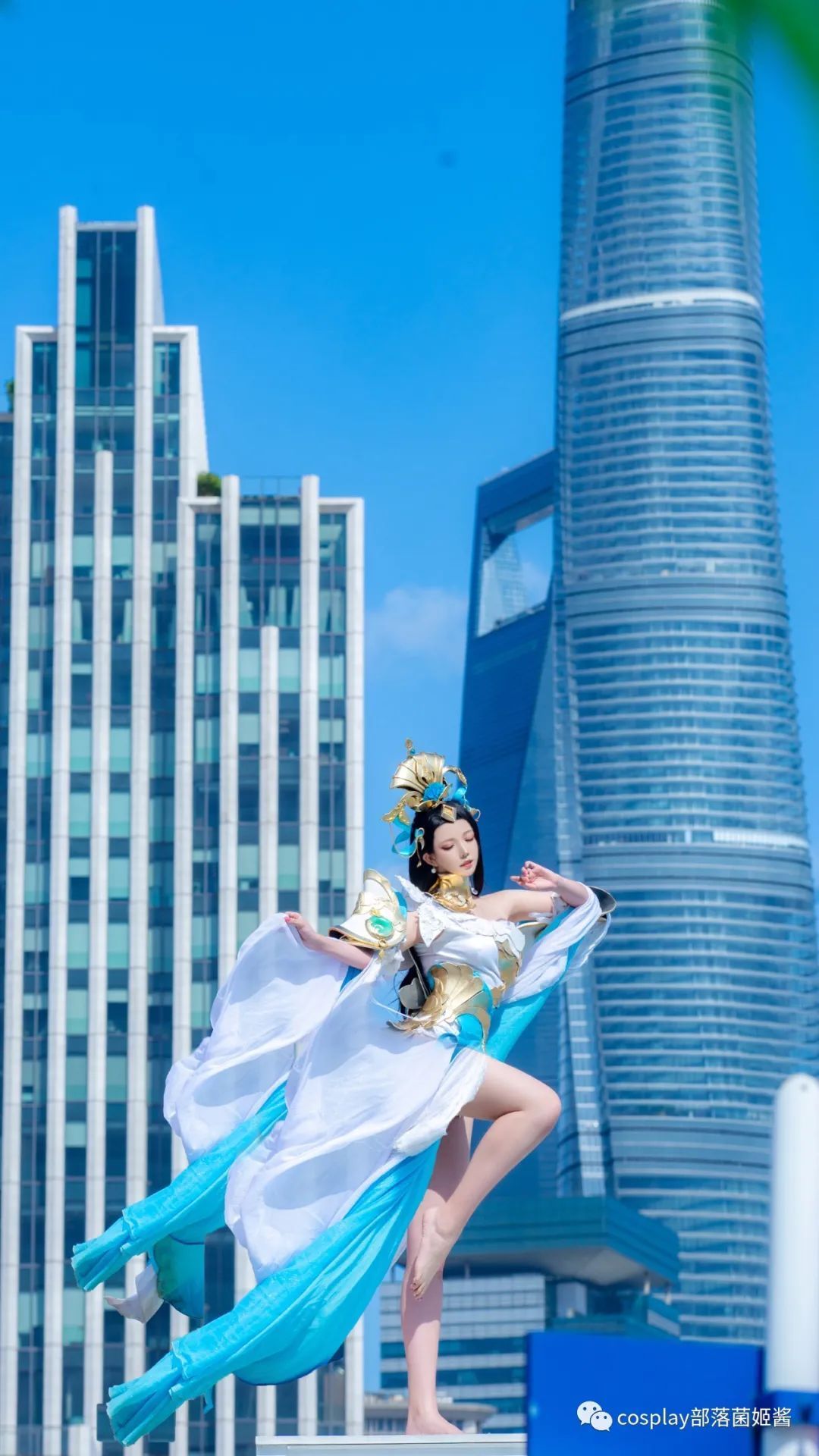 cos:一梦江湖?叶澜cos正片@菌烨