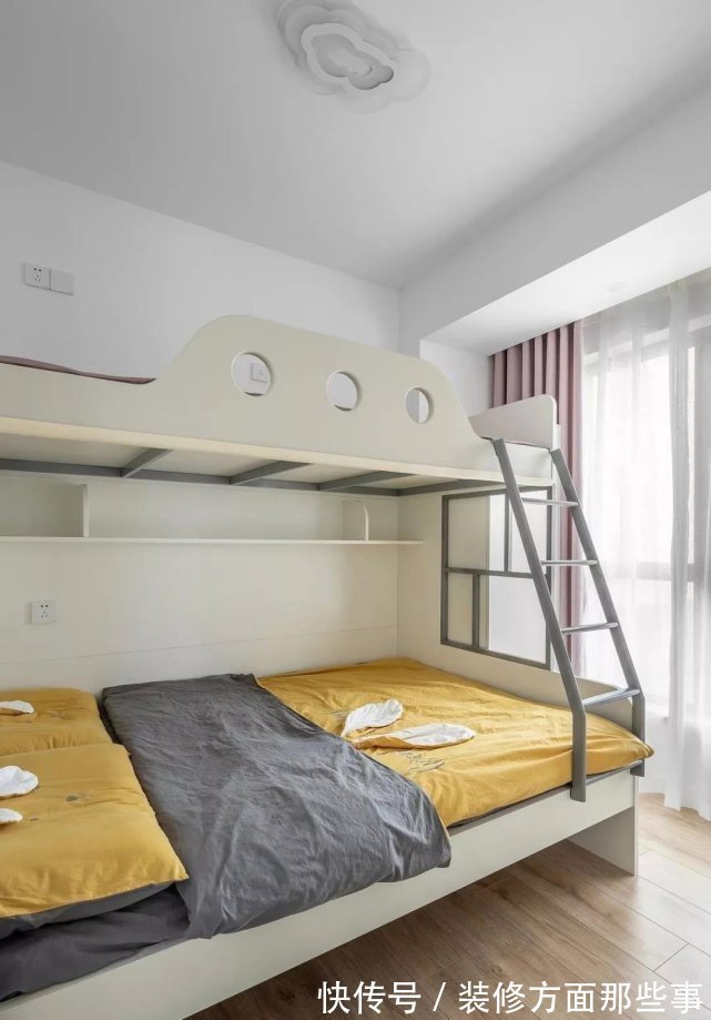 刚需型|95平三居室温馨清简的配色,为四口之家打造舒适的刚需型住宅