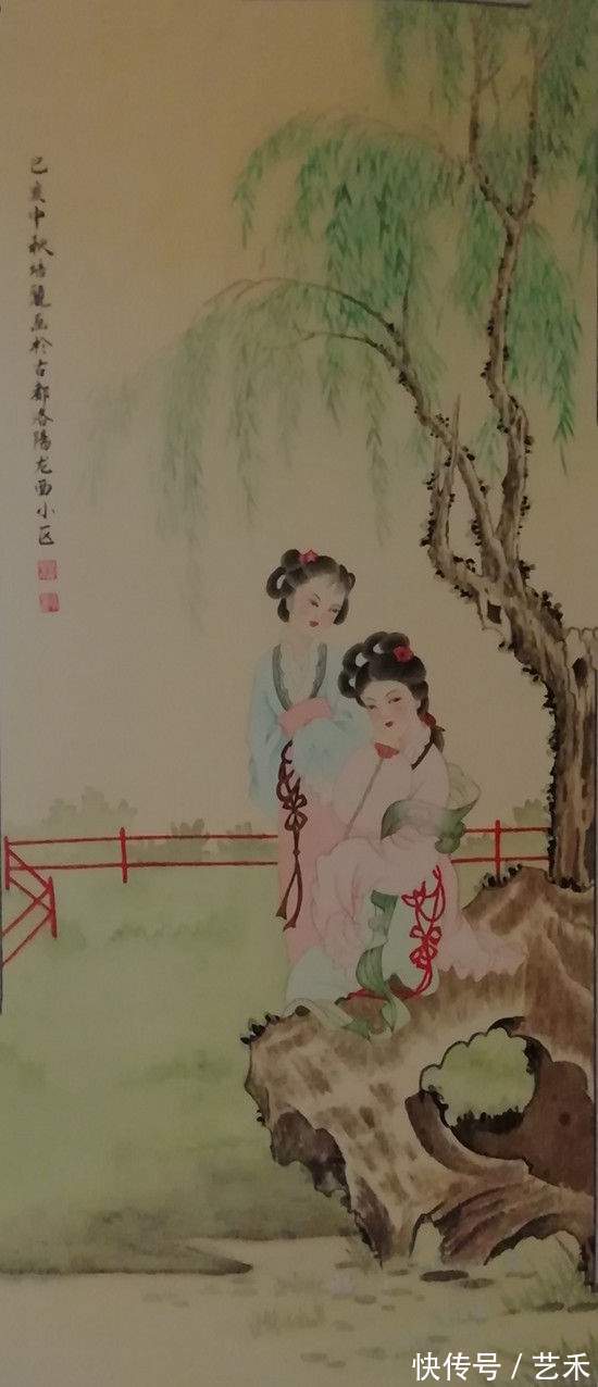 黄培丽!画家黄培丽一一蕙质兰心 清雅脱俗