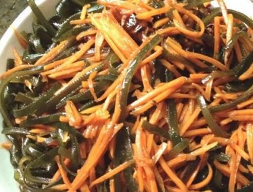 海帶加一寶搭配炒，排毒清污，皺紋也不見了，不想肚子鼓鼓可試試