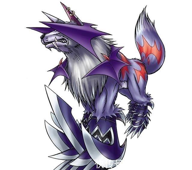 数码兽|黑暗区域中爱恶作剧的熊孩子,在四圣兽面上画画