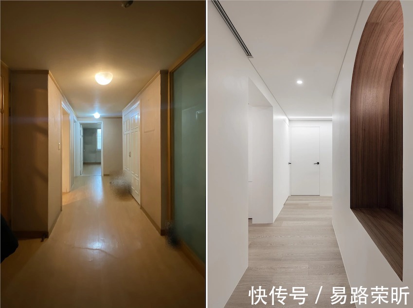 客餐厅|这是一套有30年历史的老公寓了,将空间布局重做调整与规划,打造出三室三厅的格局。
