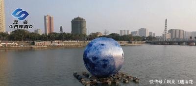 茂名小东江超级月亮下水，沿江路开始变身星光大道！