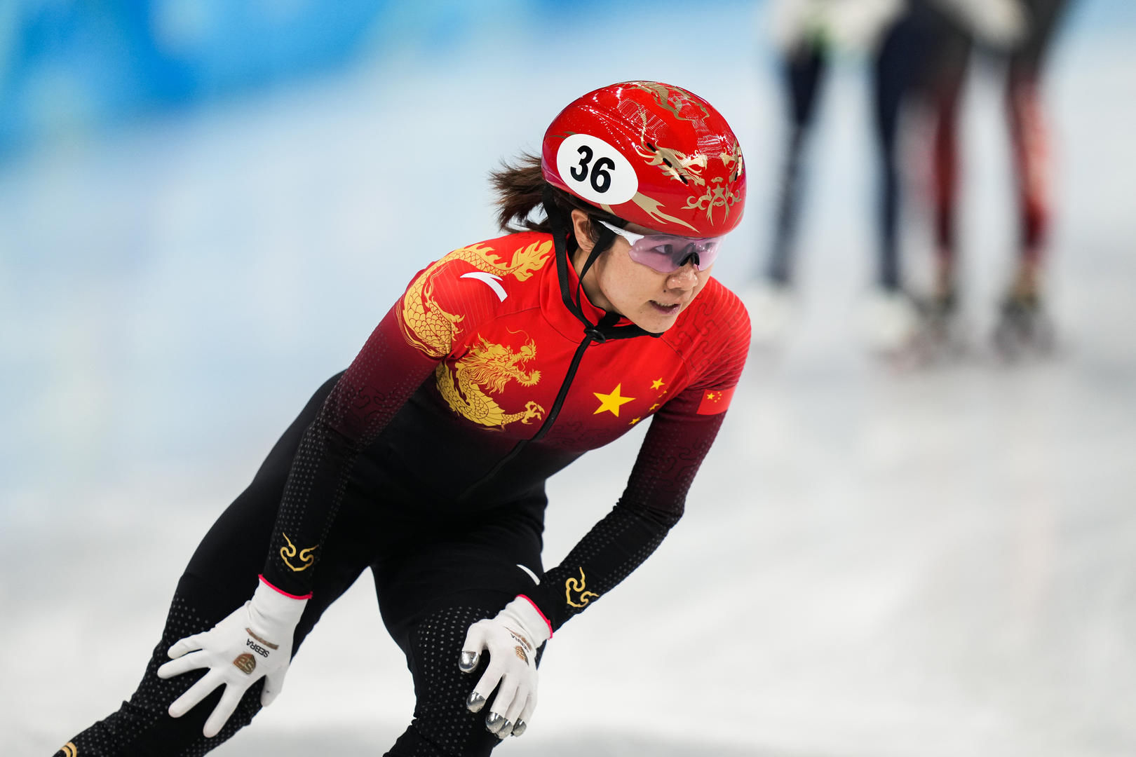 李文龙|短道速滑女子1500米：中国选手韩雨桐获第七名