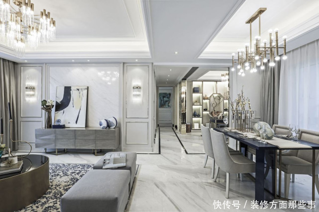 三居室|121平美式风三居室,低调沉稳成熟有质感的三世同堂之家