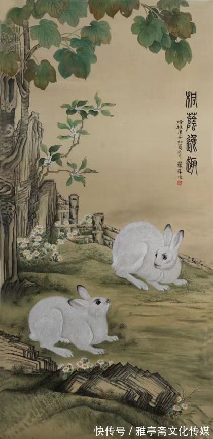 工笔画$冰雪舞·迎冬奥——全国重点推荐艺术名家郭丽萍