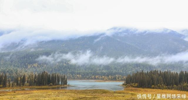 人间仙境喀纳斯，一年四季景色各不同，是新疆必打卡的景点之一