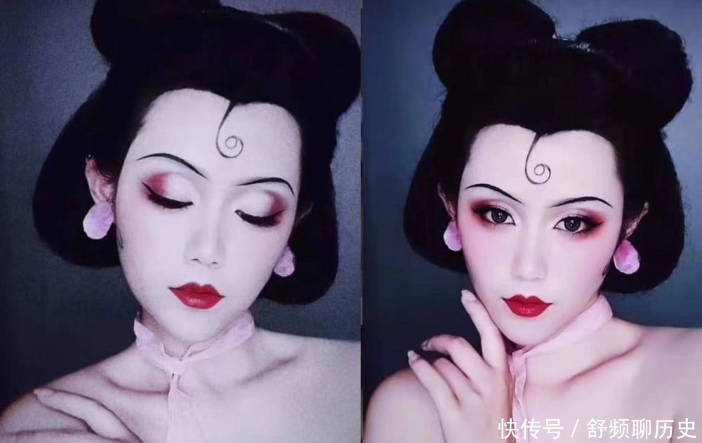 同是仿妆,手不手残一比就知道了,网友:手残就别出来吓人了!