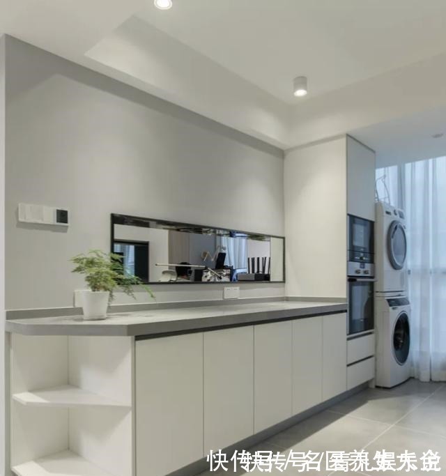 餐厅|100平婚房,不要电视墙不买茶几!全屋极简风,太明智了!晒晒!