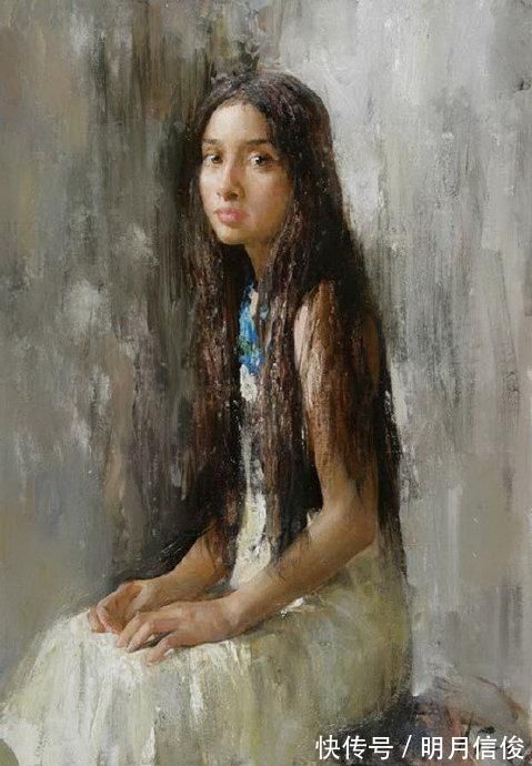 费欣|俄罗斯艺术家尼古拉布洛欣人体油画作品欣赏