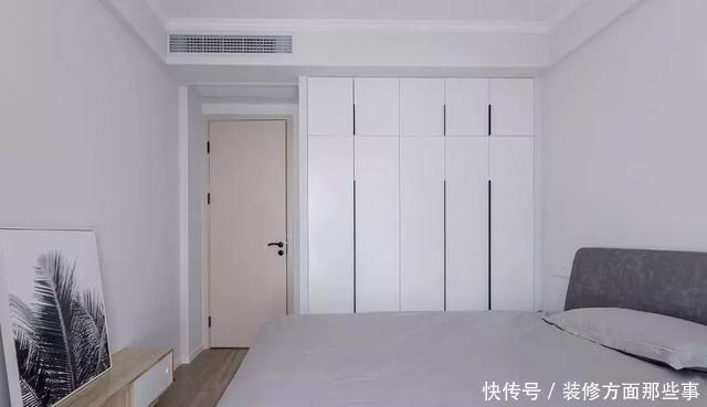 效果图|160㎡简约风格装修效果图，书房长虹玻璃折叠门