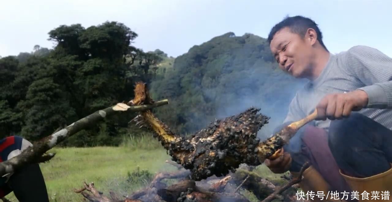 美食|初冬带上餐具去尼泊尔原始森林野炊，整只土鸡配米饭，美景美食