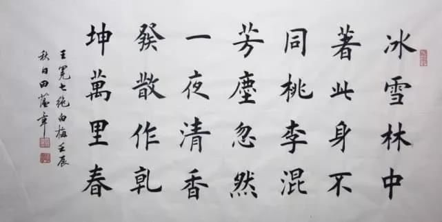纳田|书协主席中书协永远不欢迎田英章,也永远不接纳田的楷书