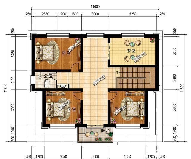 占地面积|4套适合农村建的小别墅,第三套8万就能建,图纸快收藏好