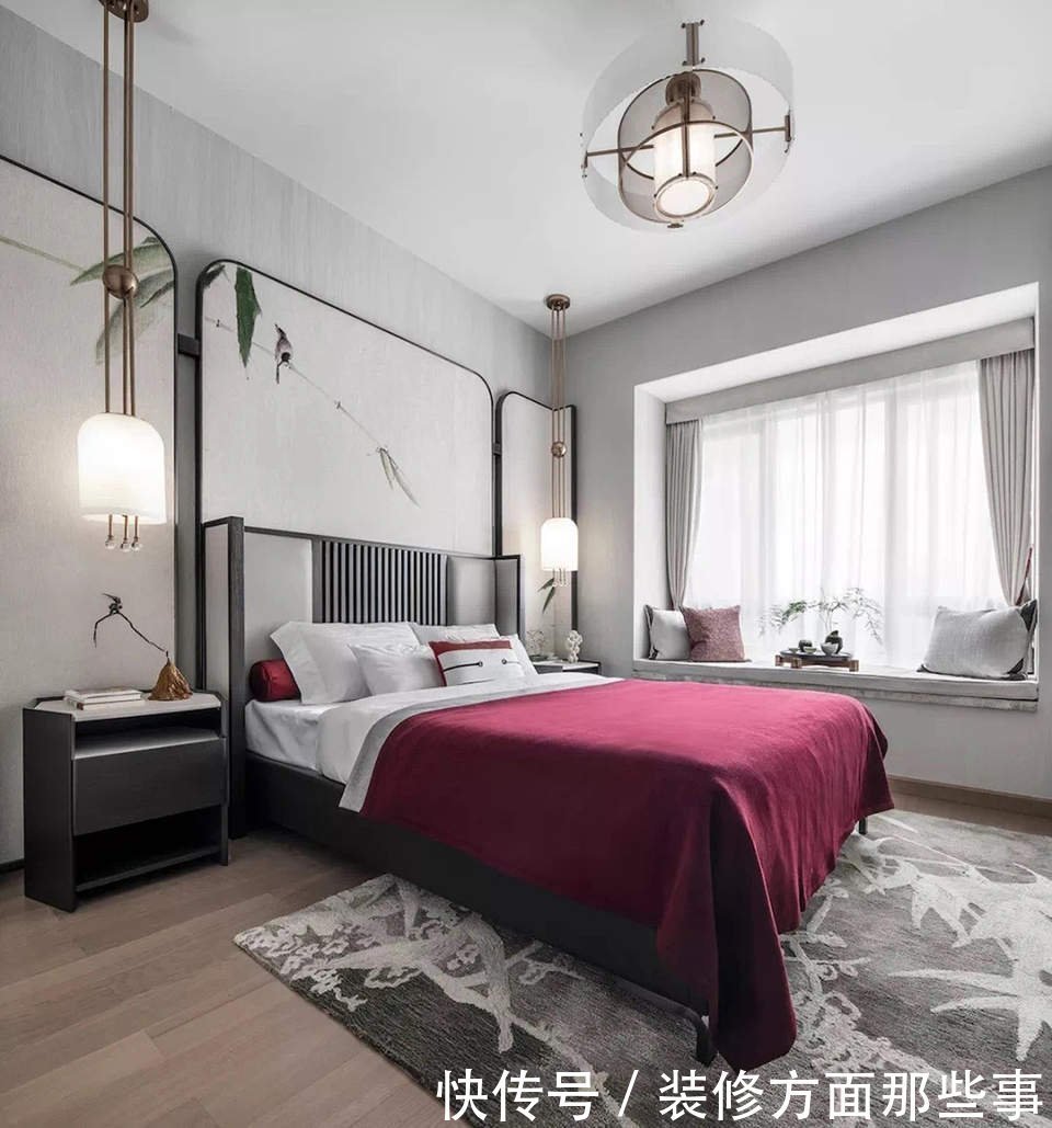 西风|161平中式三居室,无论西风如何吹,舒缓的意境还是东方专属