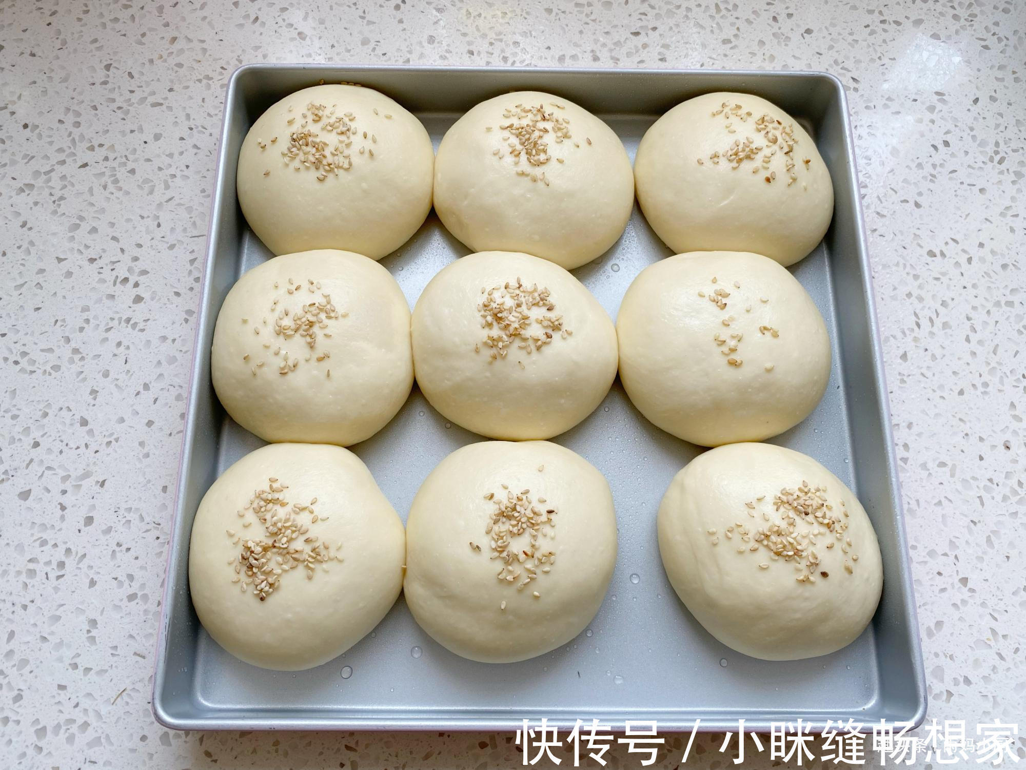 手把手教你1次发酵的基础汉堡胚，好吃方便又好做，馅料随心加