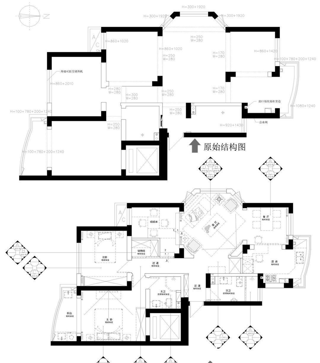 老房子|老房子大变身,三室之家变成中式田园,打造一家人的心灵居所