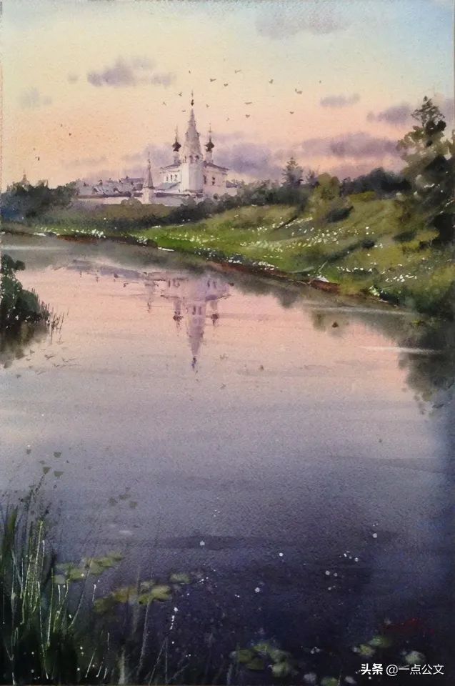 艺术家|流淌的水彩原来是这样的：充满活力与动感