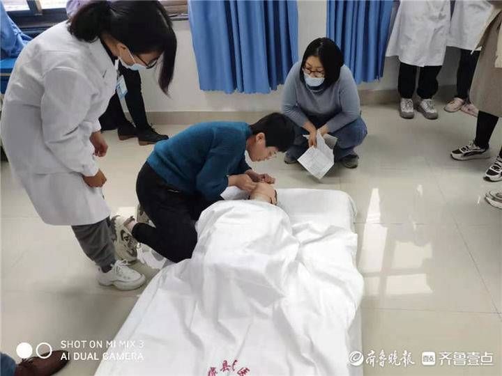 时速|无棣县人民医院科室CPR训练:日常训练勤出力,急危症时速现功