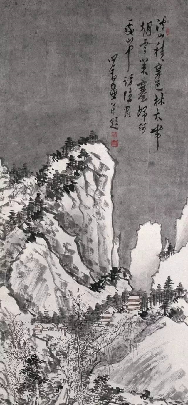 冬日来临,赏溥儒雪景山水