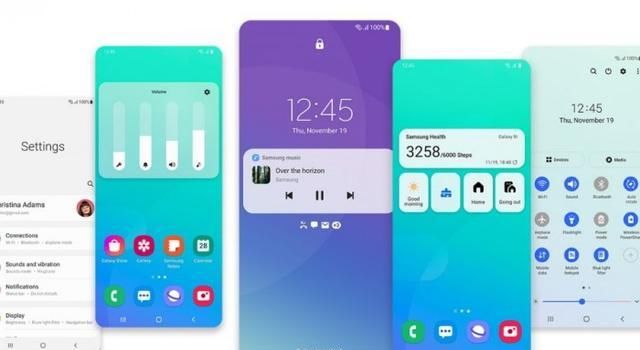 截图|三星发布Android 11设备升级公告 并放出多张OneUI 3系统截图