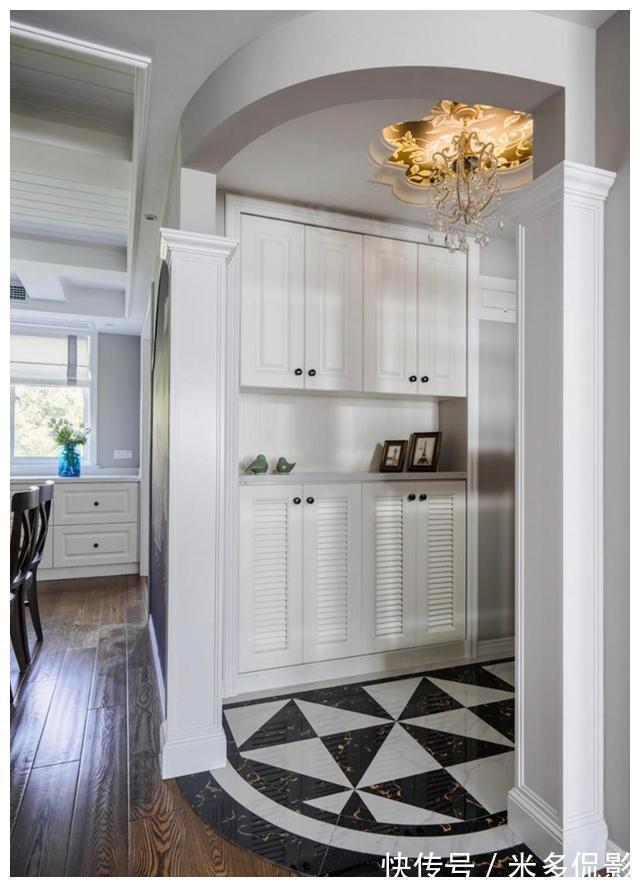 美式|116㎡三居室，简洁舒适的美式风，超通透的户型设计，家家都适用！