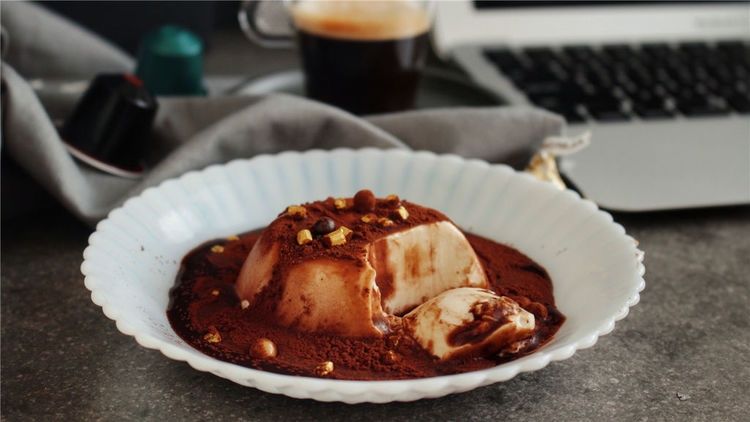 咖啡的新吃法，做得入口即化，口感顺滑颜值高