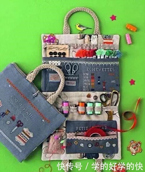 改造|家里旧衣服或布块,别扔了,拿来改造收纳袋,非常的实用!收藏!