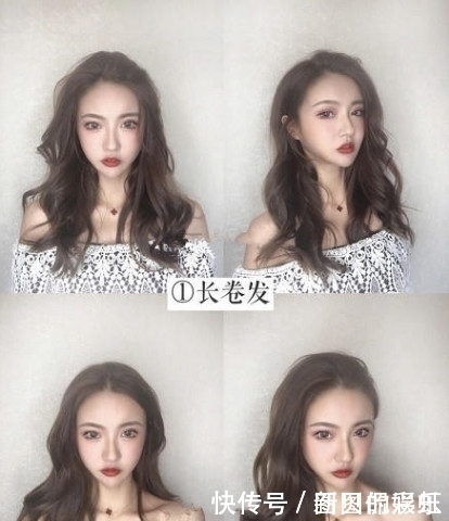 半丸子头|过年必备“显脸小”发型,丸子头low爆了,学会这些秒变小仙女