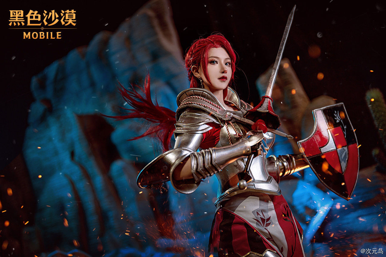 黑色沙漠手游|《黑色沙漠手游》女武神cosplay